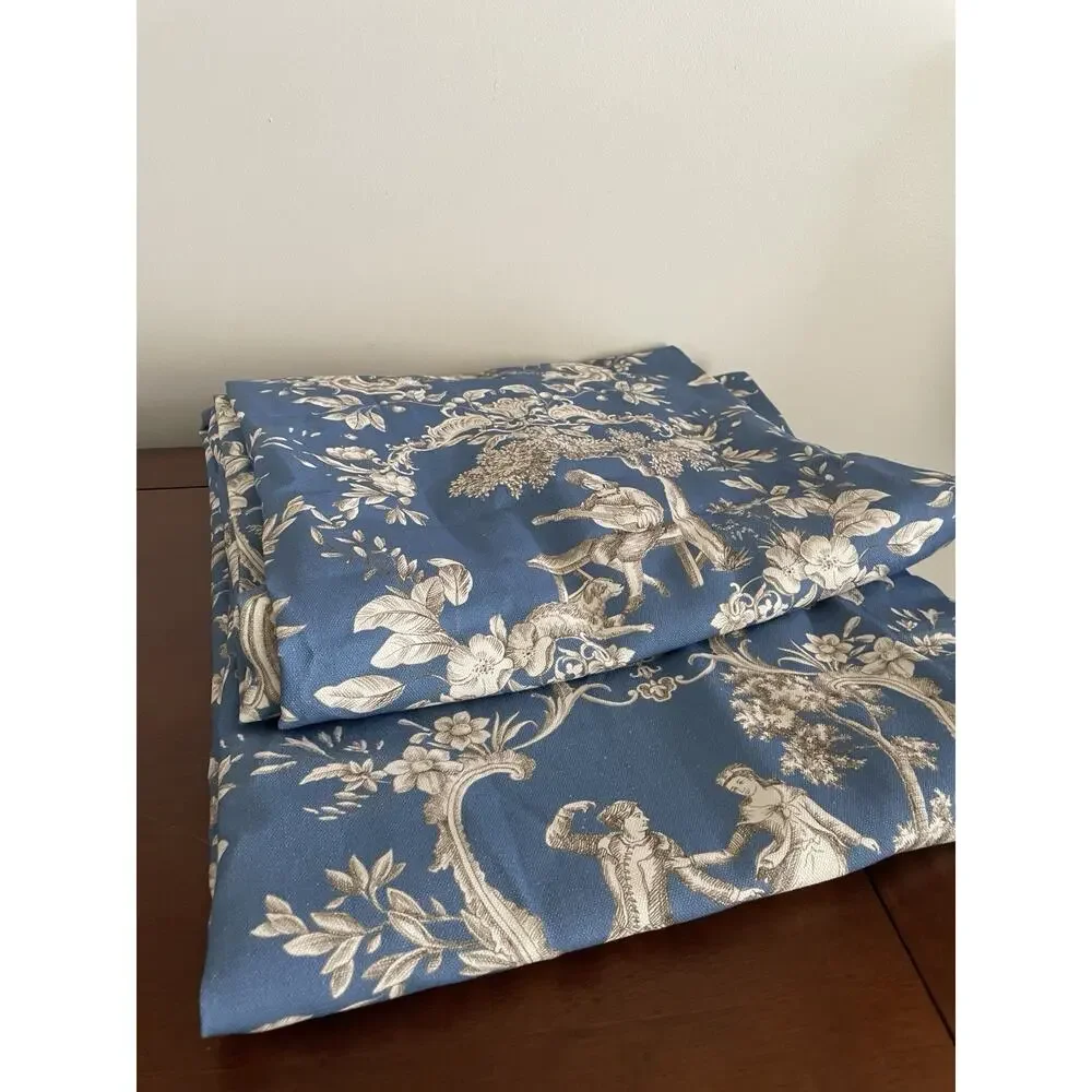 Maison d' Hermine Curtains for Living Room 100% Cotton 96 inch Length One Panel